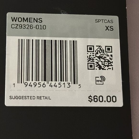 NIKE WOMEN’S UNITARD ICON CLASH ROMPER IN BLACK SIZE EXTRA SMALL (XS) NWT - Picture 6 of 6